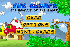 The Smurfs - The Revenge of the Smurfs Title Screen